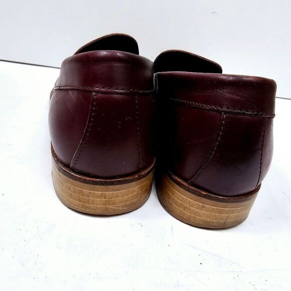 Everlane Modern Loafer Oxblood Burgundy Leather Size 7 - Picture 3 of 8